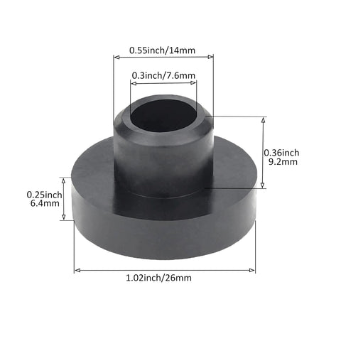 PEHUAP universal grommet for lawn mowers and generators with secure connections