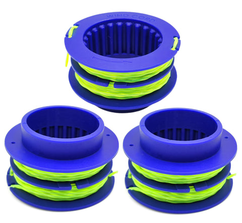 PEHUAP weed eater string 0.080-inch 16 ft spool for Kobalt, easy reload.