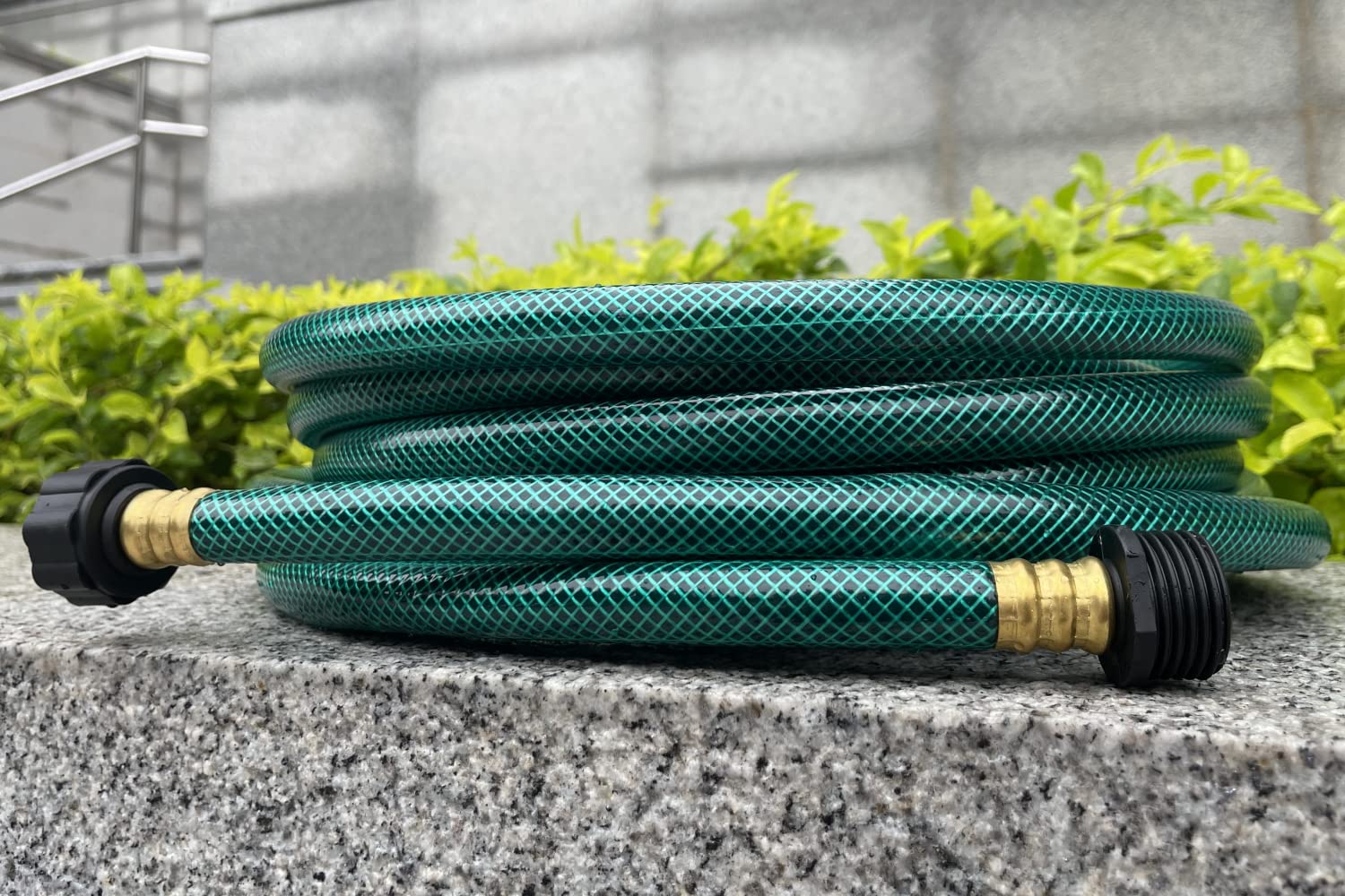 PEISONGFEI hose flexible cover shows bendable durability around obstacles.
