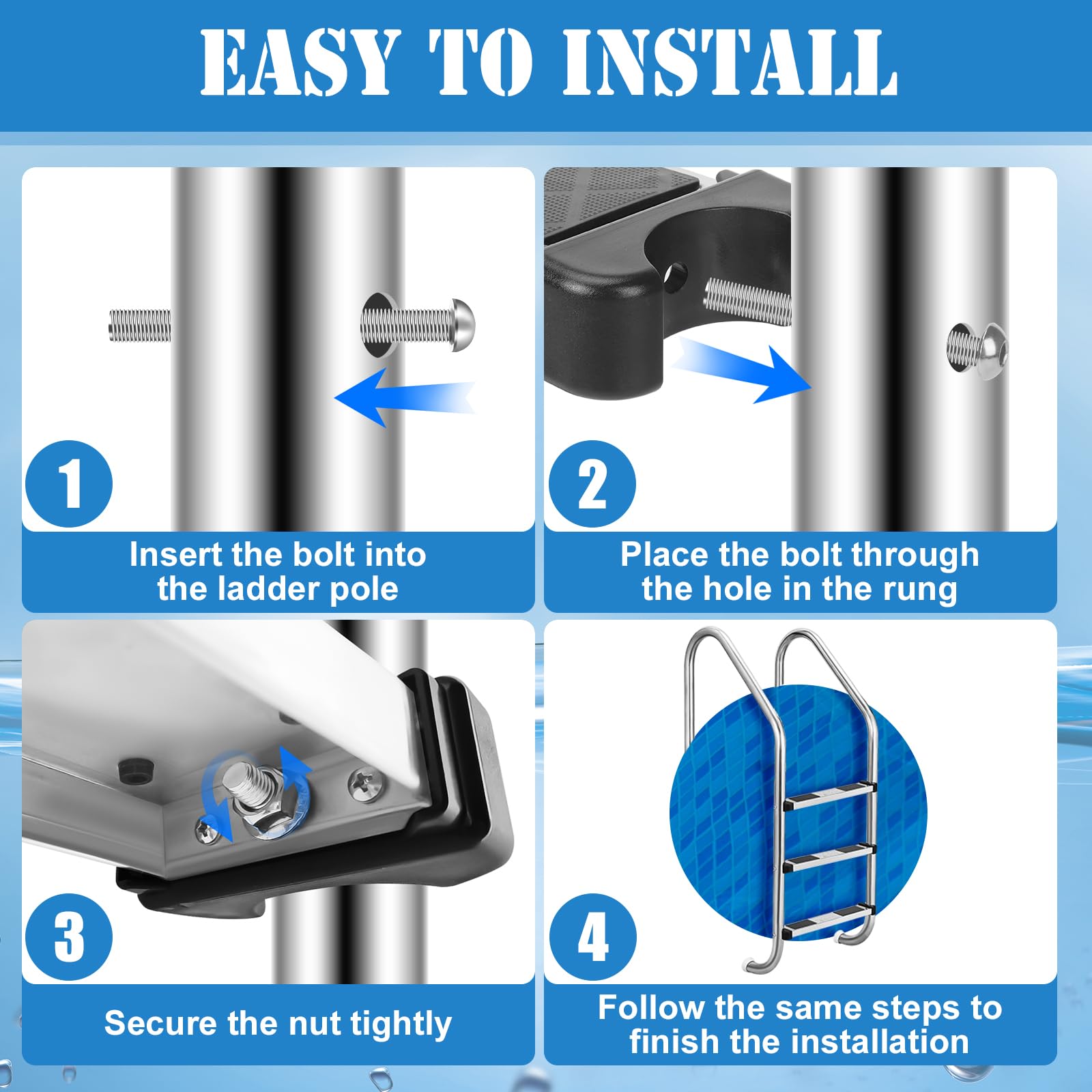 PEKCARGO easy installation with a wrench in minutes
