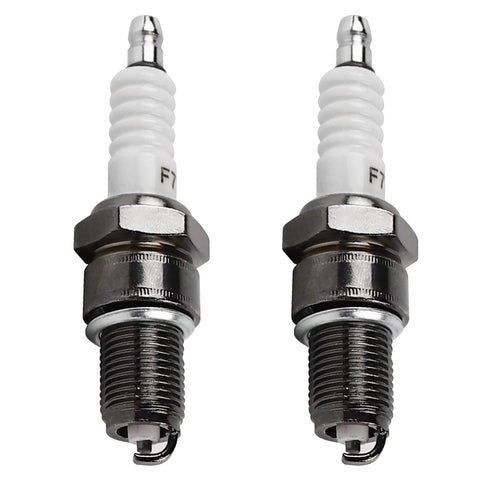 Pekfnsc F7TC spark plug close-up highlighting precision electrode design for reliable ignition.