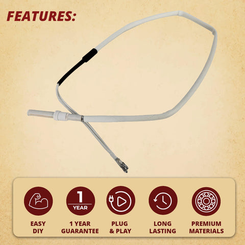 Pellethead GMG 12V Prime igniter for Peak P-1271 ensures dependable flame start.
