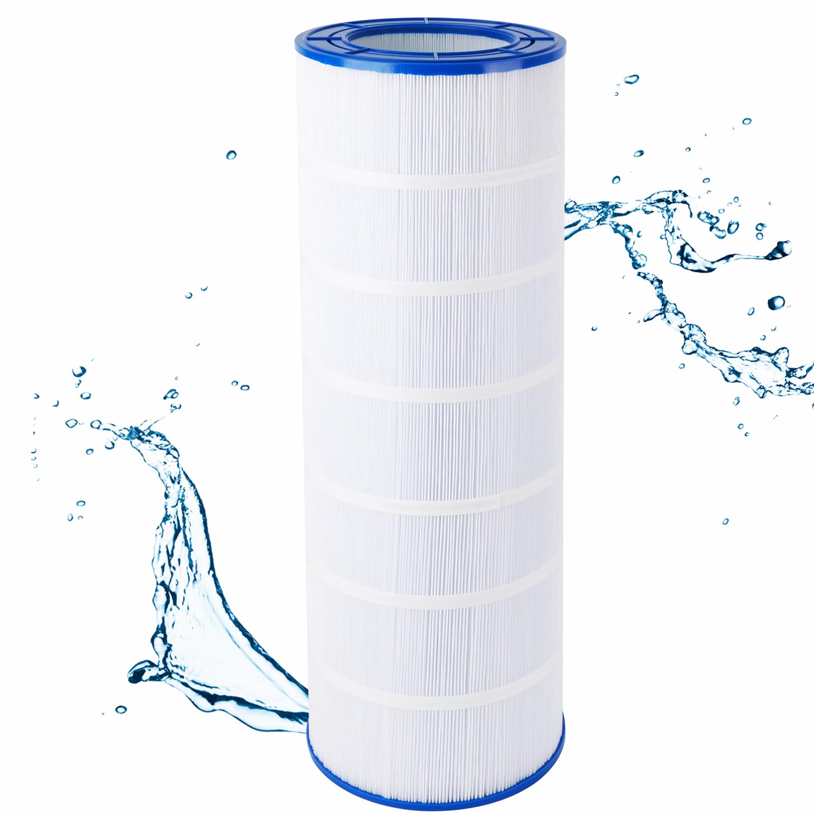 PELLUCID CC150 filter cartridge ready for installation in pool filtration systems.