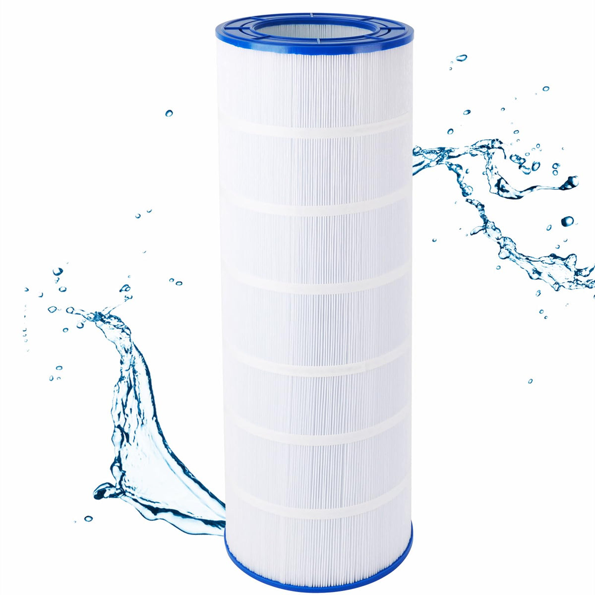 PELLUCID CC150 filter cartridge ready for installation in pool filtration systems.