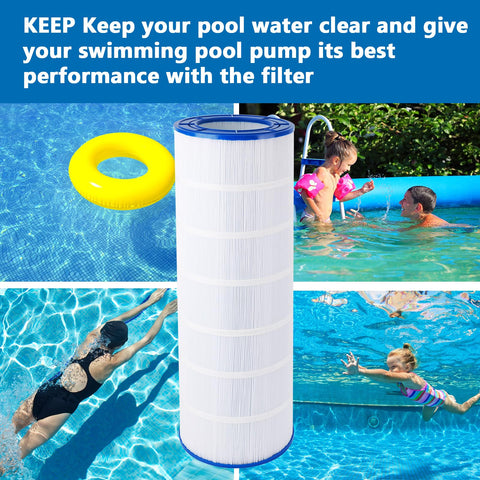 Longer filter life with durable pleated fabric and reinforced end caps.