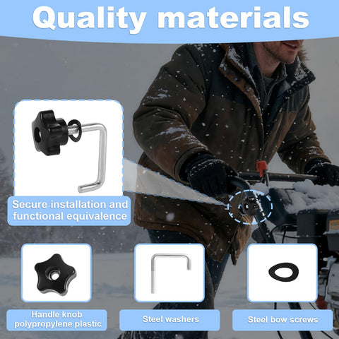 Penitue replacement parts snow blower kit layout for easy maintenance.