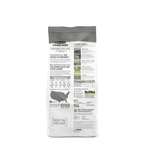 Pennington Contractors dense-growth seed close-up signaling lush lawn potential