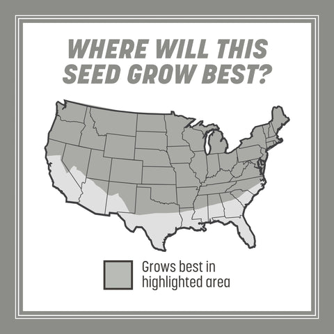 Label on Pennington Contractors Grass Seed Mix Northern showing coverage up to 8000 sq ft.