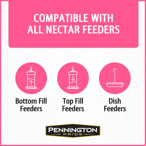64-ounce Pennington Electro-Nectar bottle on kitchen counter.