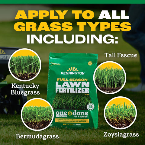 Pennington Full Season 32-0-5 spreader-ready for uniform coverage