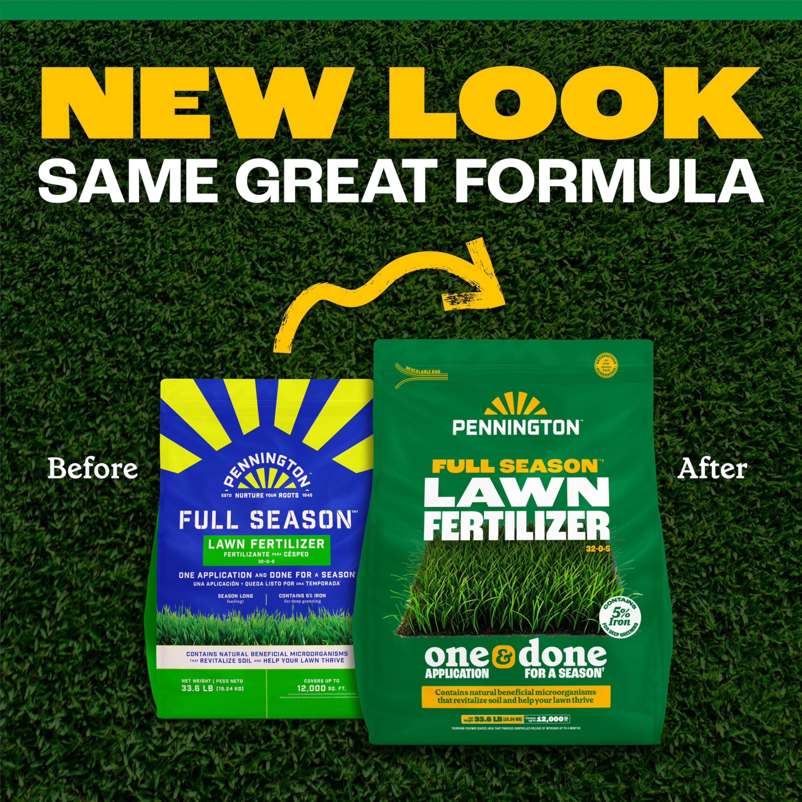 Coverage up to 4,000 sq ft per bag