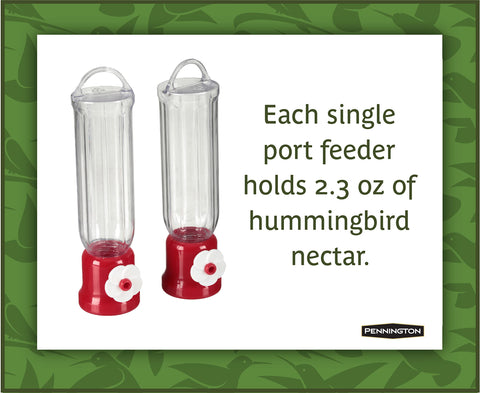 Pennington Planter Hummingbird Feeder outdoor setup for balconies and planters.