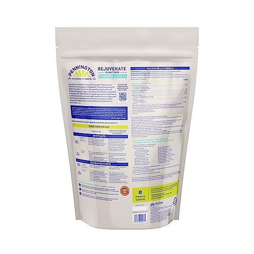 Pennington Rejuvenate soil enrichment activates beneficial microbes for healthier roots.