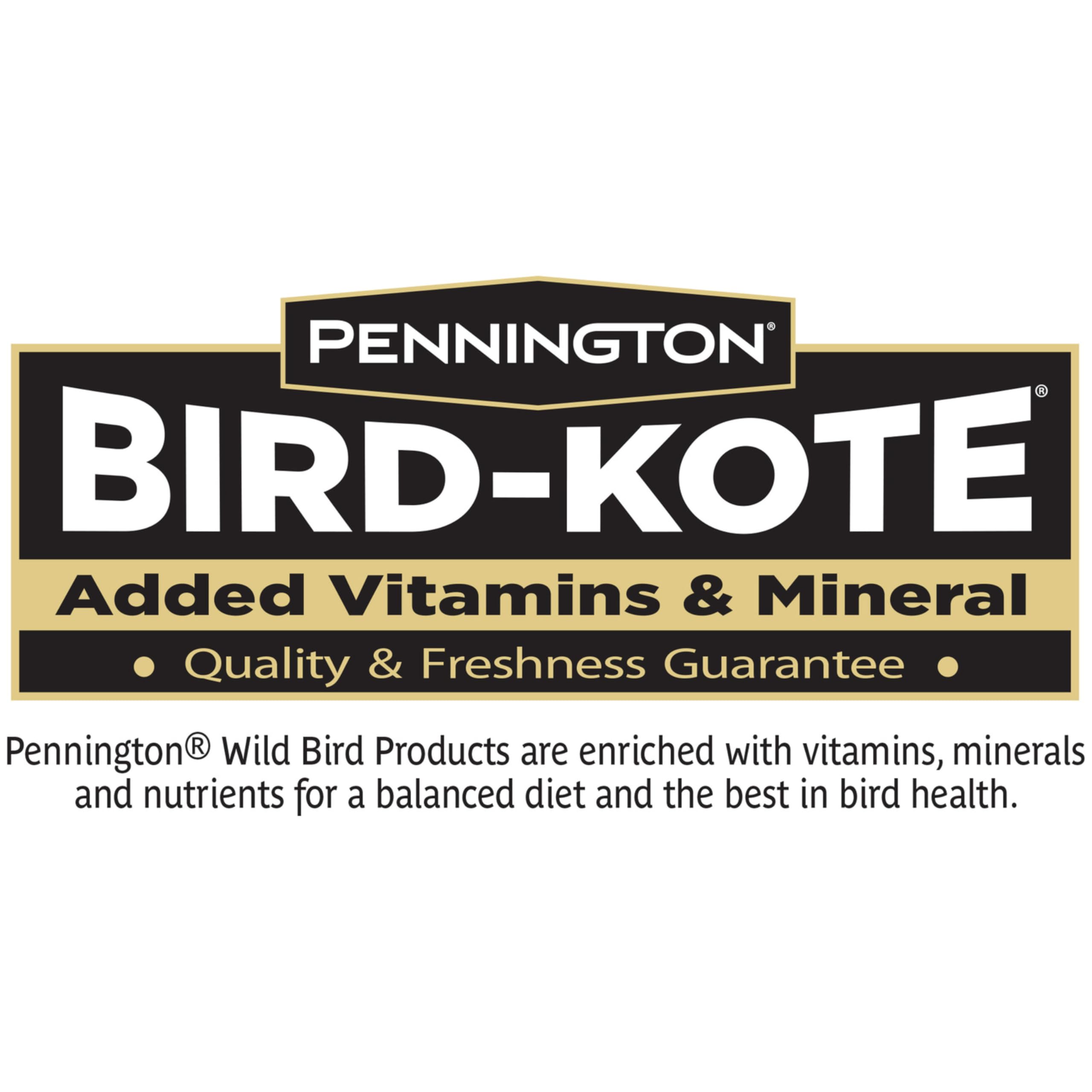 Pennington Select Birder's Blend safflower portion attracts songbirds more consistently.
