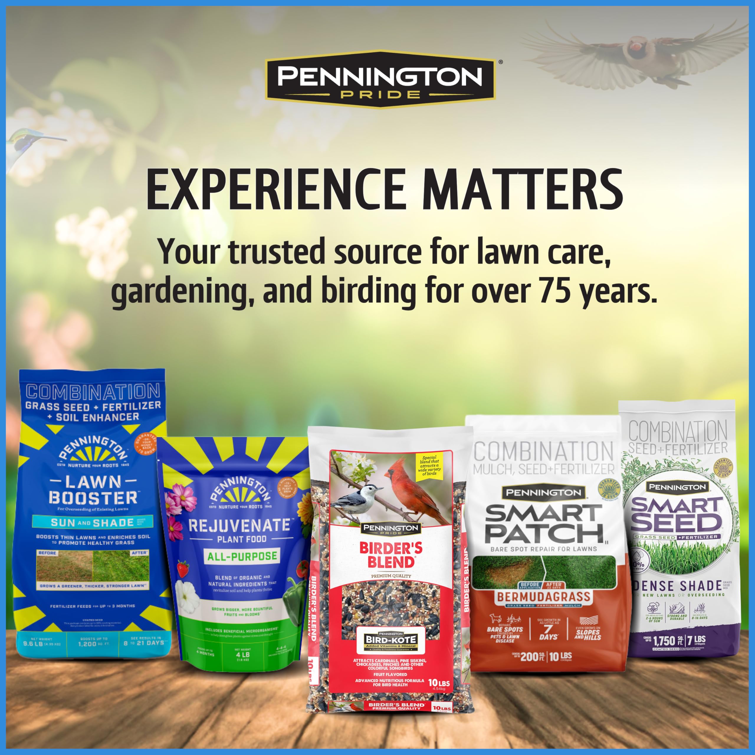 Pennington Select Chips & Bits ideal for decks, porches, and patios