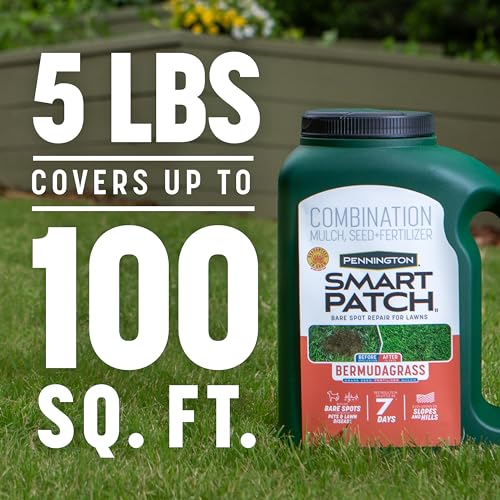 Pennington Smart Patch fertilizer coating aids growth
