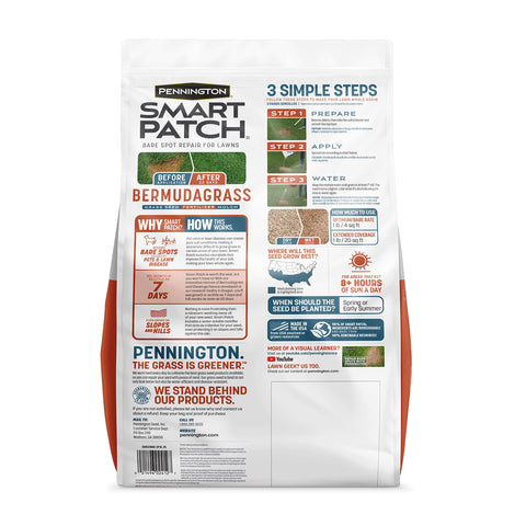 Pennington Smart Patch tackifier protection securing seeds on slopes