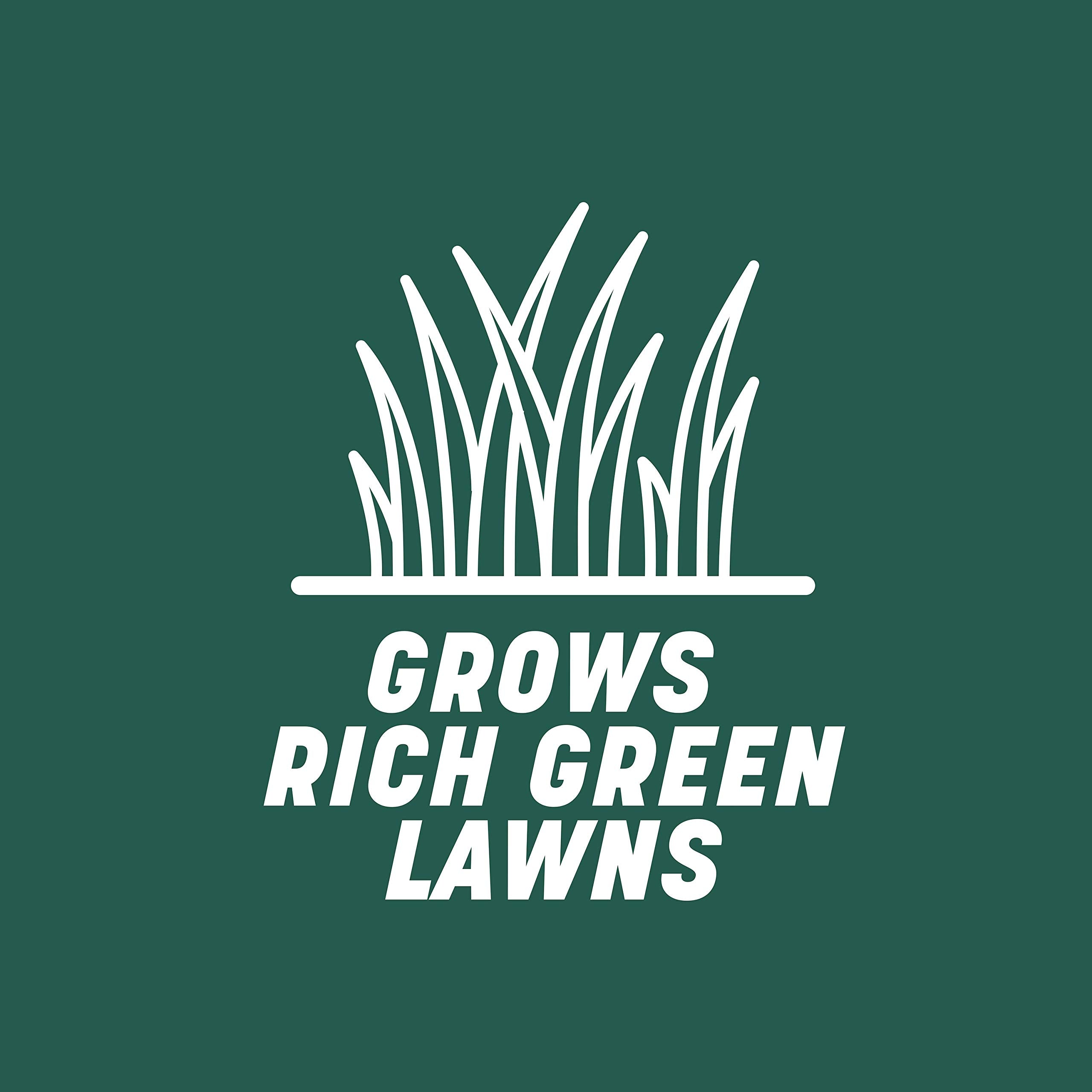 Pennington Smart Seed new lawn start covering 770 sq ft area.
