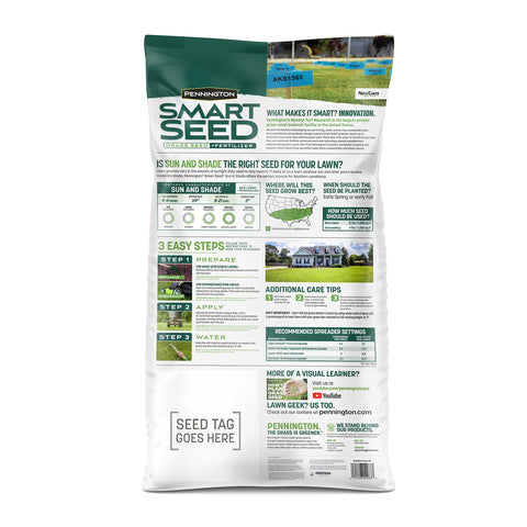 Pennington Smart Seed dispersion demonstrates even sowing for rapid establishment.