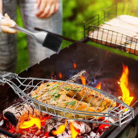 Penobon open grid design promotes heat and smoke circulation