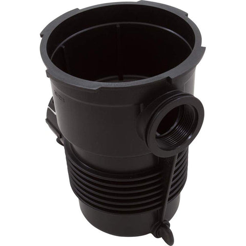 Pentair 357228 pot with drain plugs for easy maintenance on Sta-Rite OptiFlo pumps.