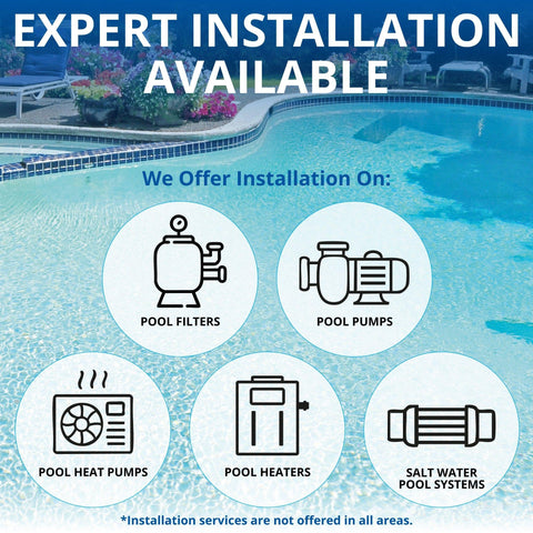 Pentair AmerLite heat-sensing cutoff protects fixture during low-water conditions.
