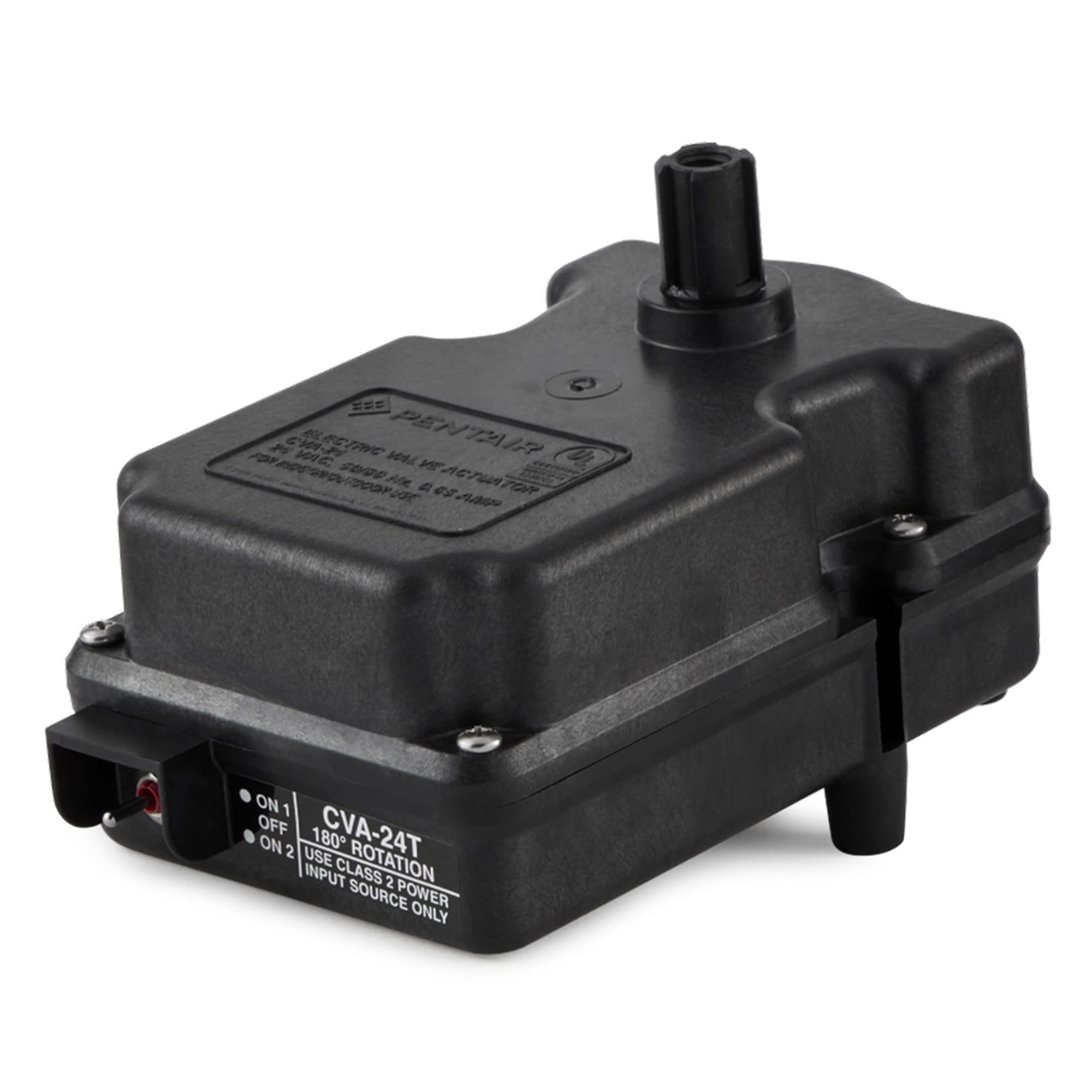 Pentair CVA-24T valve actuator front view for precise valve control
