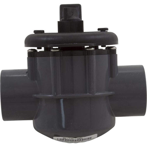 Closeup of Pentair diverter valve assembly highlighting durability