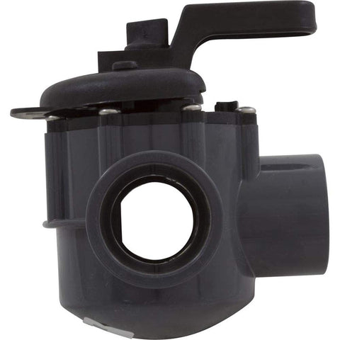 Flow diagram for Pentair 3-way diverter valve