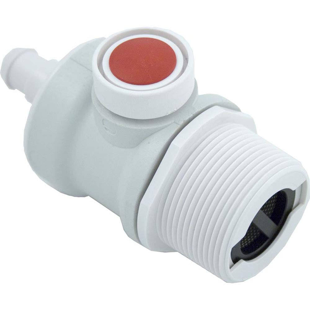 Pentair EW22 wall fitting replacement in white for reliable cleaner connections.