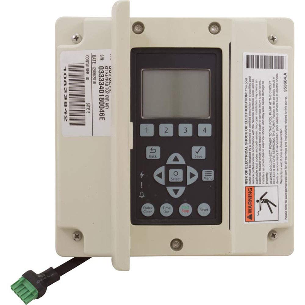 Pentair keypad kit compatibility with IntelliFlo models boosts versatility.
