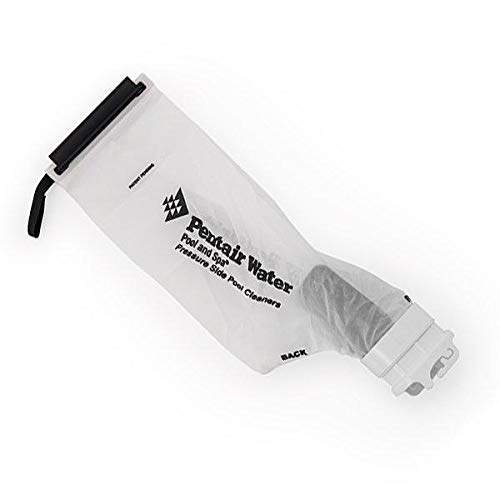Pentair Kreepy Krauly 360002 debris bag in-use captures surface debris efficiently.