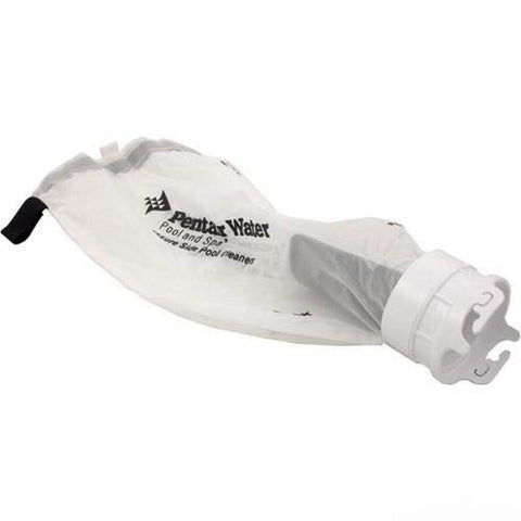 Pentair Kreepy Krauly 360002 debris bag secure latch emphasizes reliable locking.