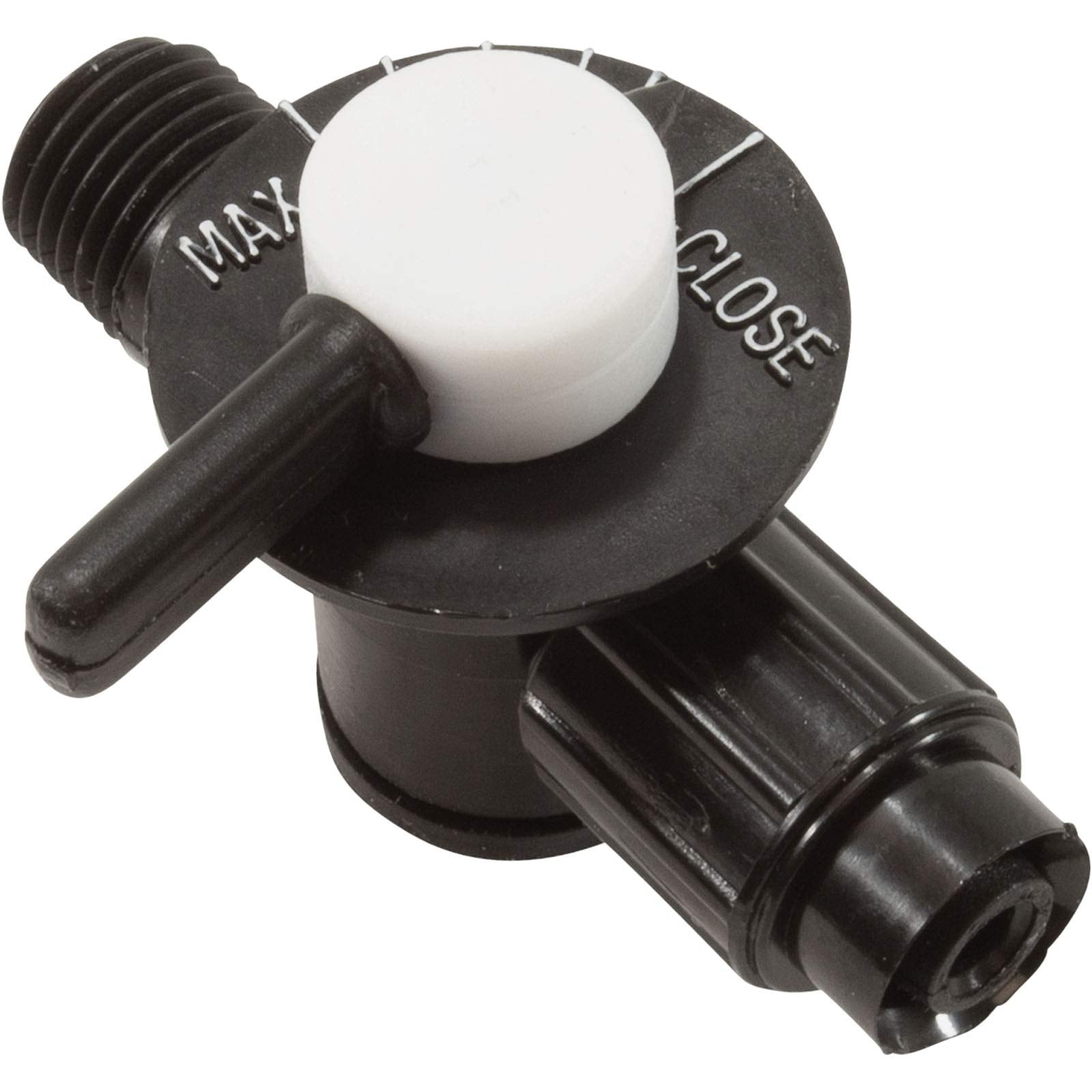 Pentair R172060 valve body with 1/4-inch NPT threads for reliable Rainbow feeder operation.