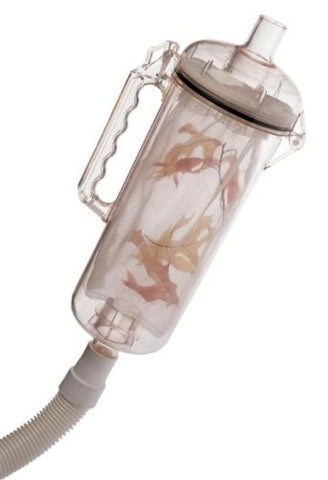Pentair R211084 clear leaf trap with handle for pool cleaner, easy debris removal