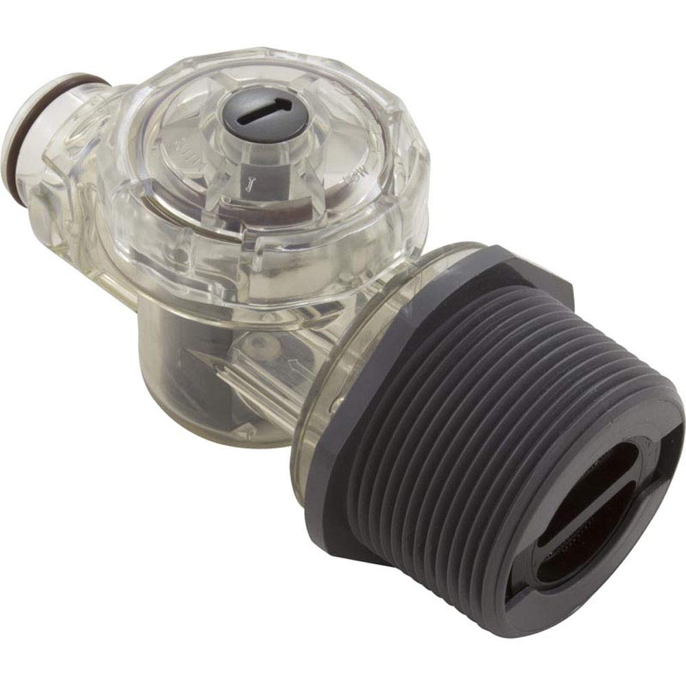 Pentair racer feed line shows streamlined spa plumbing performance.