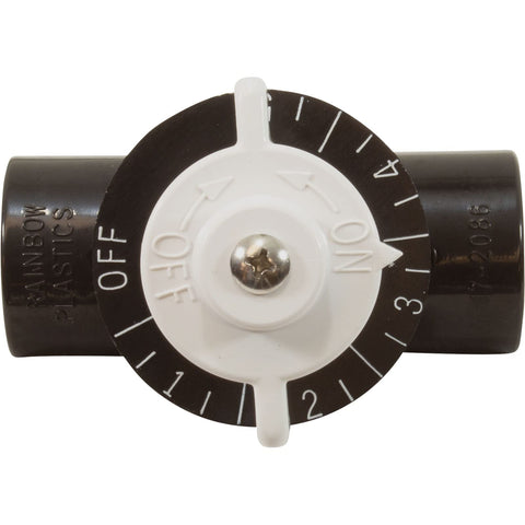 Pentair Rainbow feeder 320 in-use valve supports steady chlorine dosing