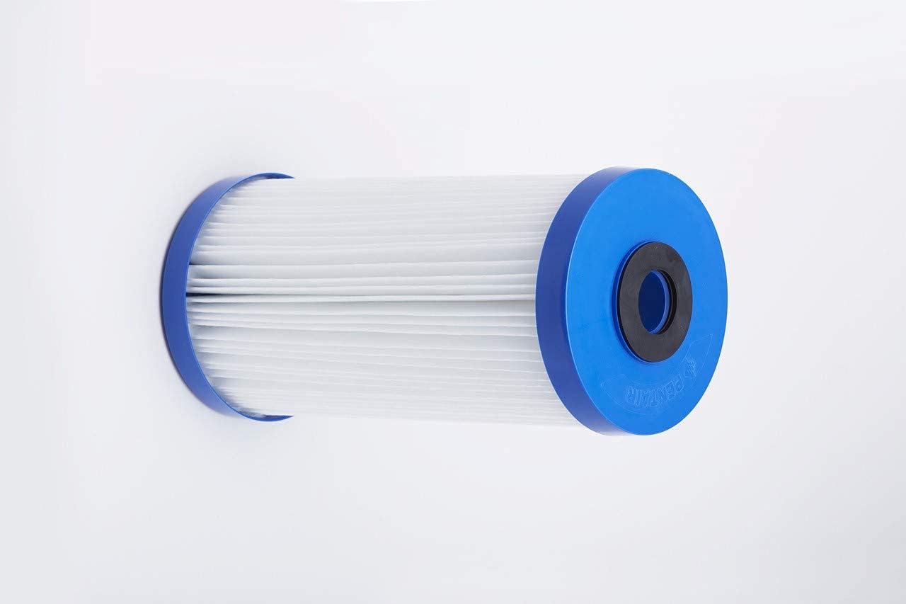 Pentek R50-BB endcap with gasket showing durable sealed design