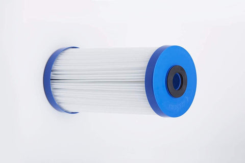 Pentek R50-BB endcap with gasket showing durable sealed design