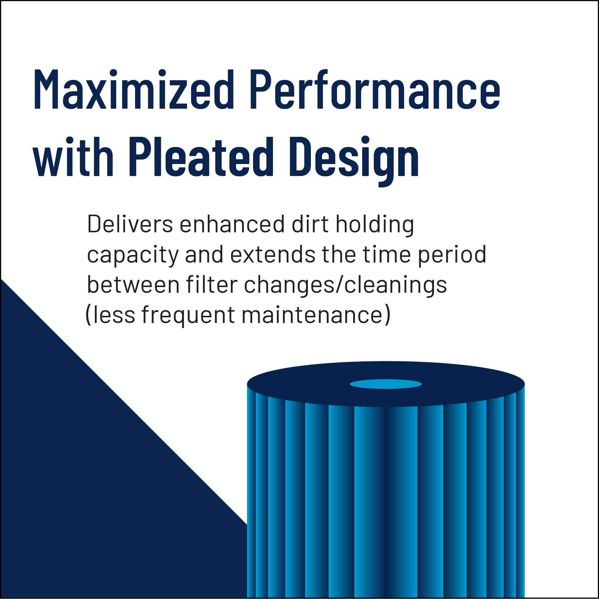 Pentek R50-BB pack of 8 filters for extended replacement intervals