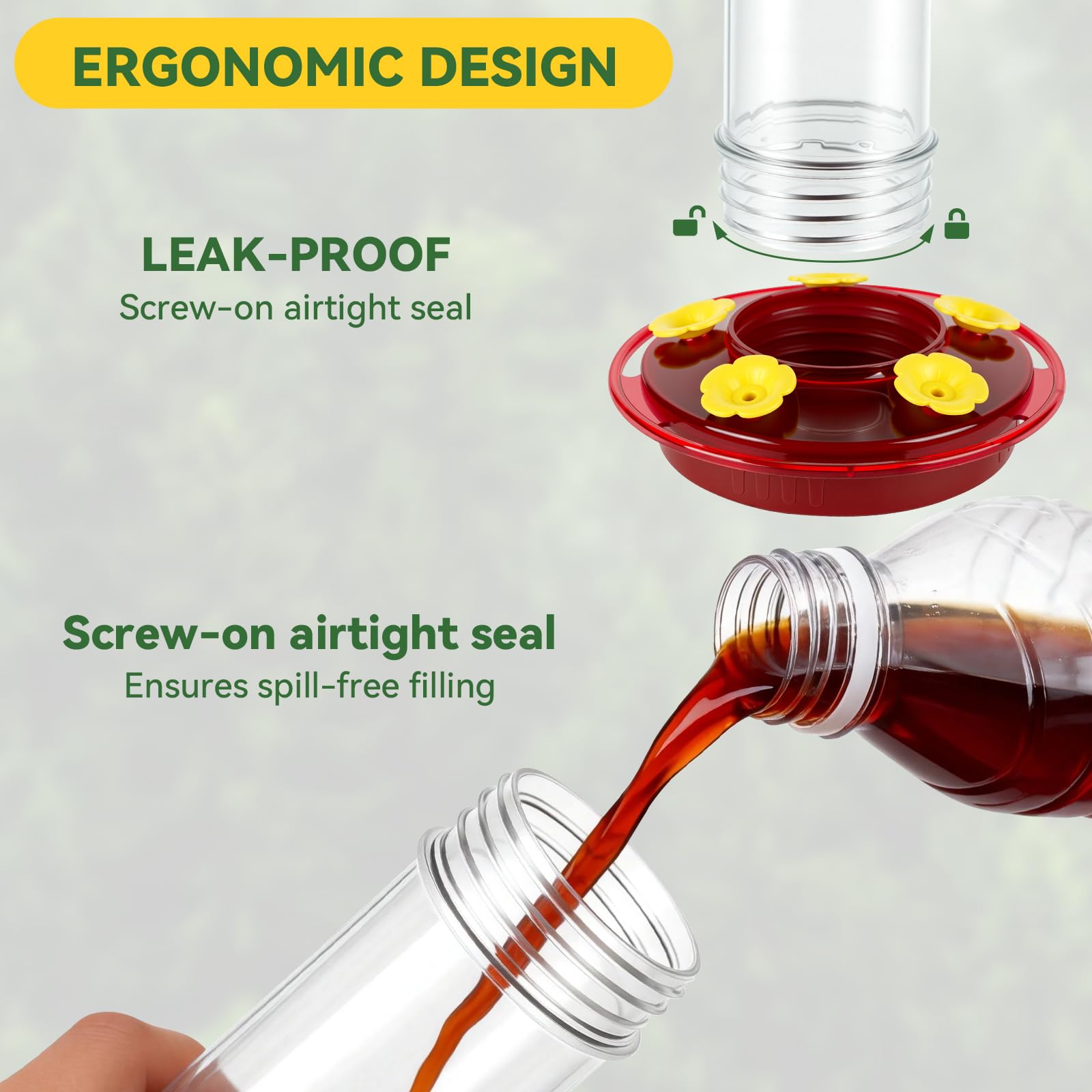 Penxua 2-pack hummingbird feeders offer ready setups for multiple spots.