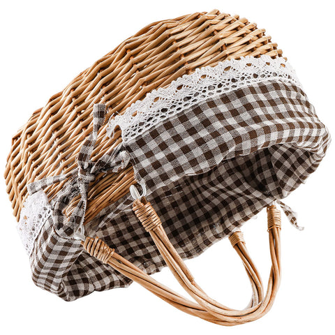 Peohud storage basket helps organize pantry, bedrooms, and bathrooms with style.