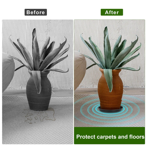 PeoMev drainage tray protects floors by catching excess soil and water.