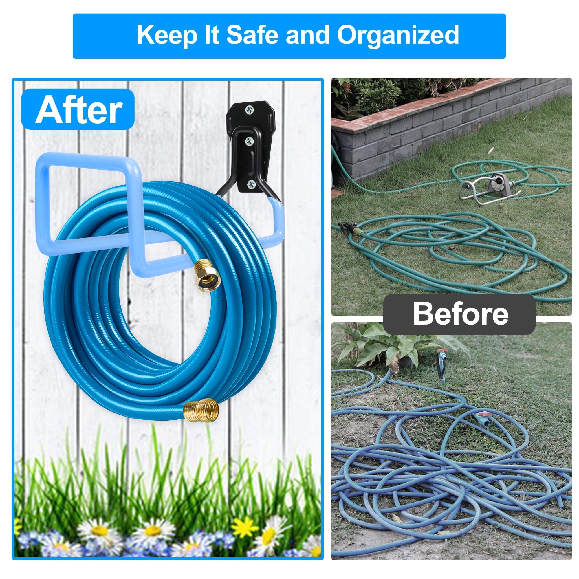 PeoMev versatile rack suitable for extension cords and hoses.