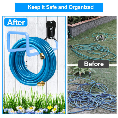 PeoMev versatile rack suitable for extension cords and hoses.