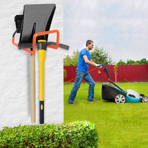 PeoMev hose holder kit includes screws and anchors.