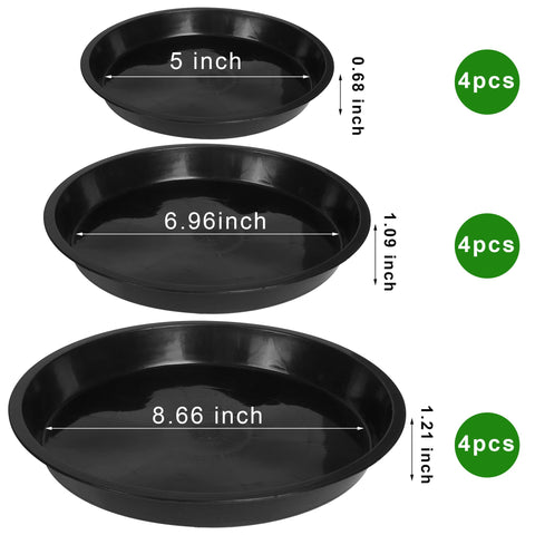 PeoMev indoor outdoor plant tray ideal for shelves, patios, and windowsills.