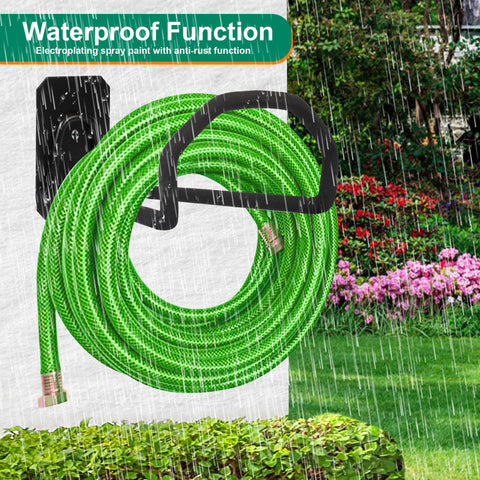PeoMev outdoor garden hose storage saves space in the yard