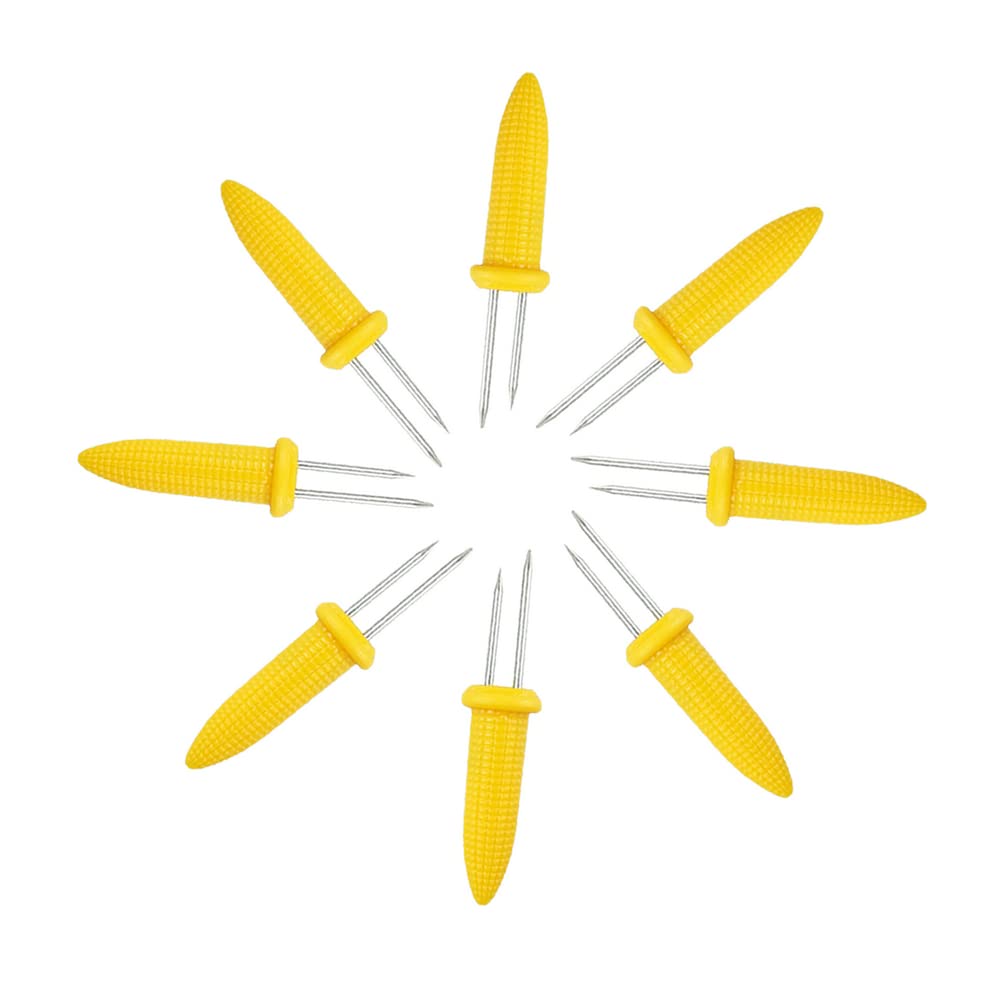 PEOUWNES table-ready corn holders perfect for barbecues and picnics.