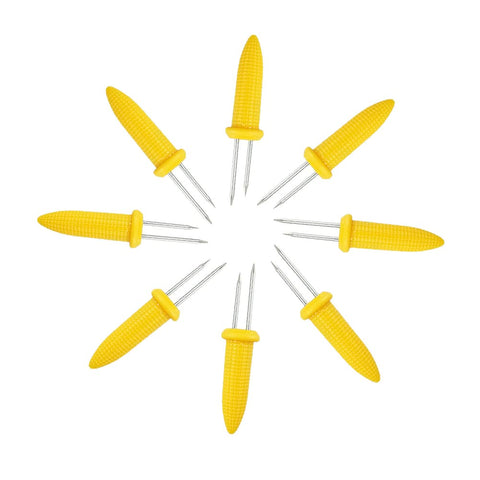 PEOUWNES table-ready corn holders perfect for barbecues and picnics.
